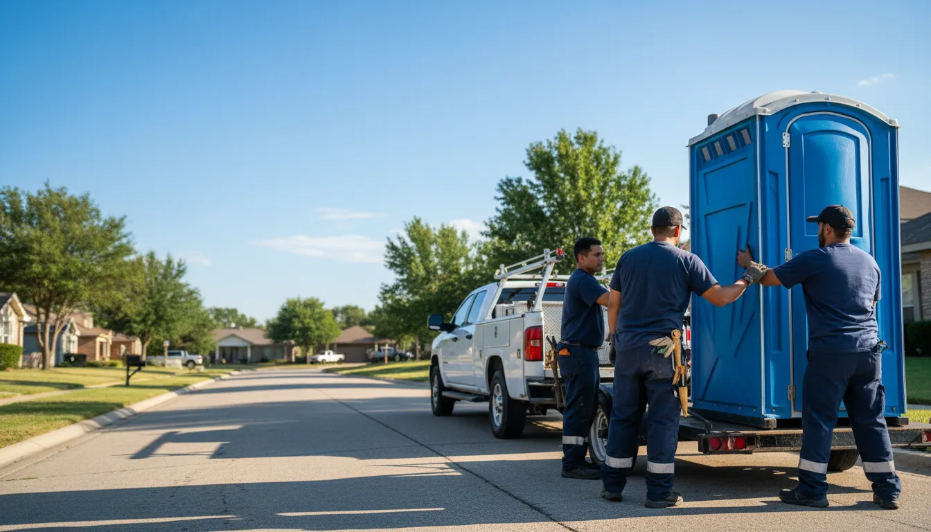 Portable Toilet Rental in Newhall, WV near me